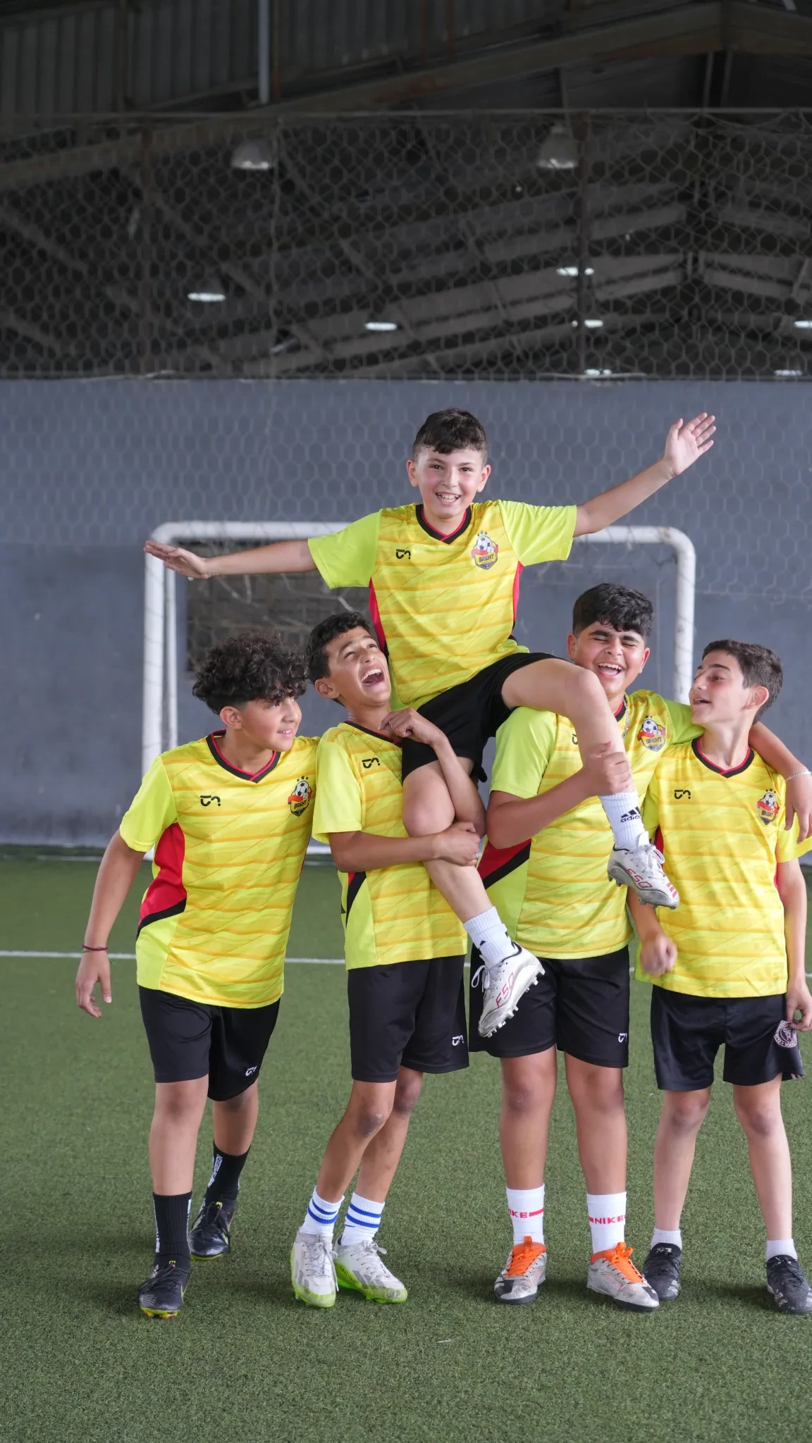 Bright Generation Football Academy training young football players in Lebanon