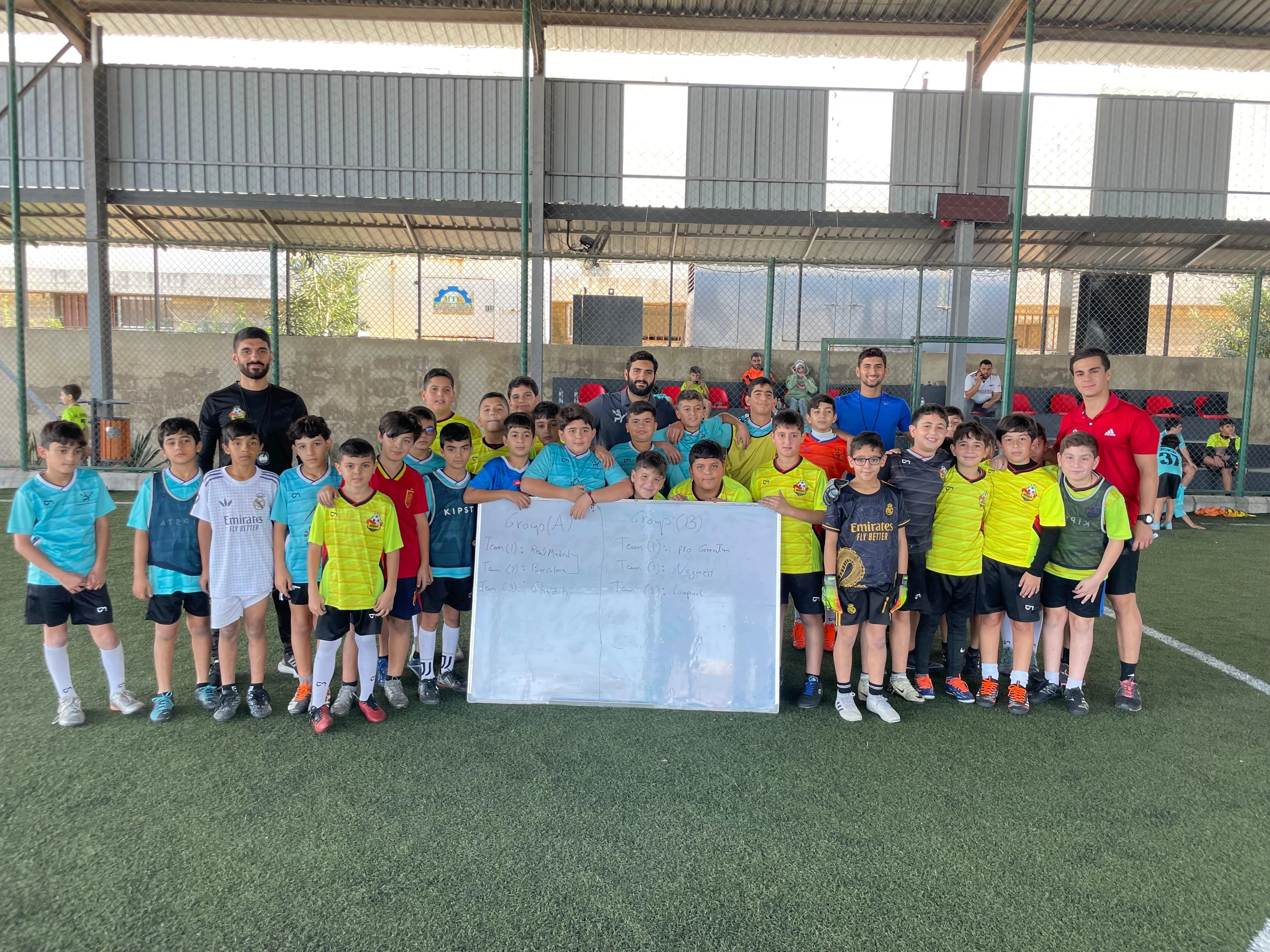 Bright Generation Football Academy coaching session