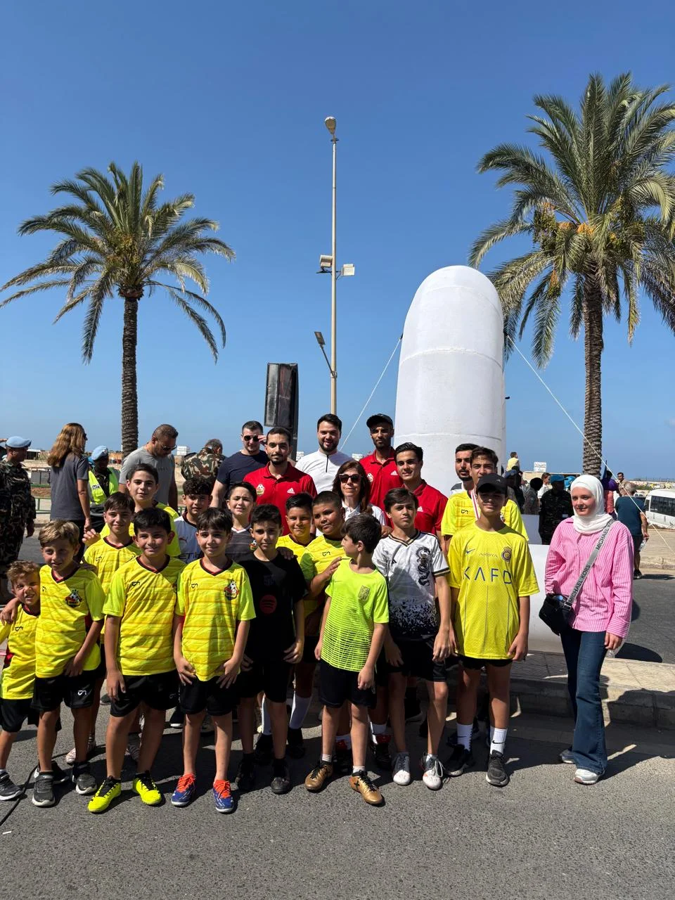 Bright Generation Football Academy important football event with youth players in Lebanon
