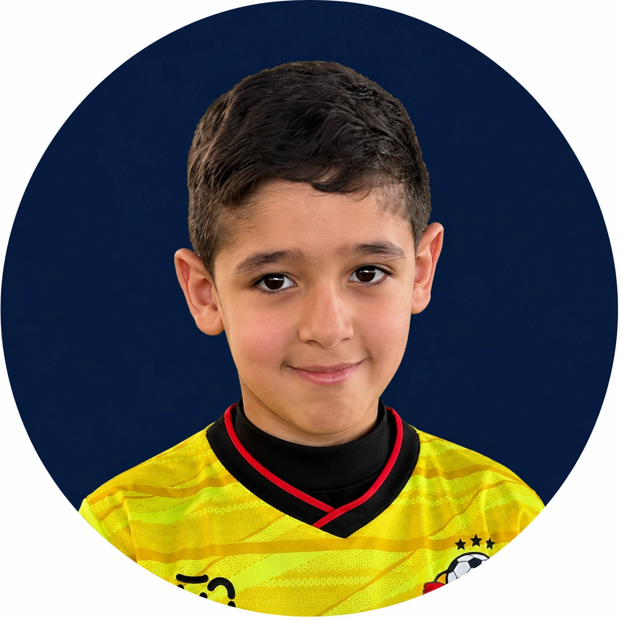 Group B youth football player at Bright Generation Academy