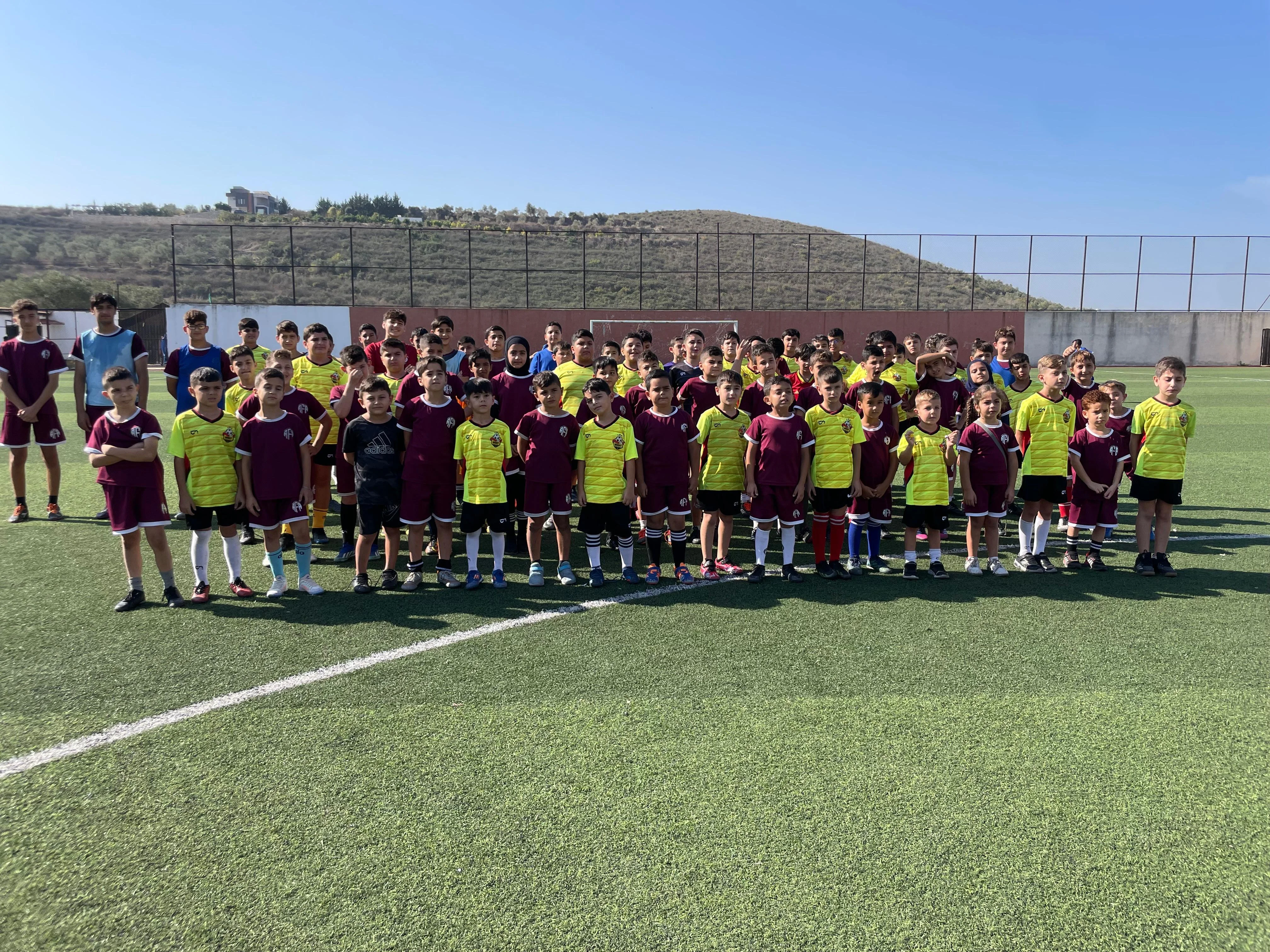 Football Game event at Bright Generation Football Academy in Lebanon