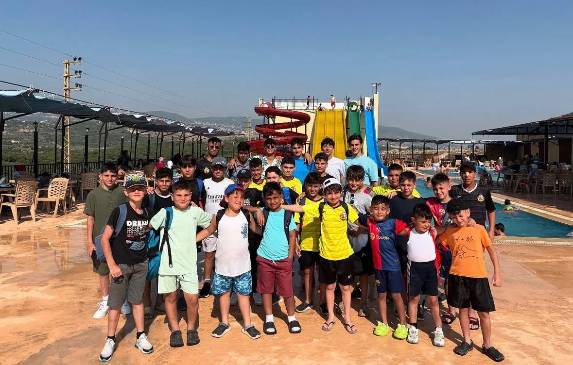 Pool Day trip in June with Bright Generation Football Academy in Lebanon