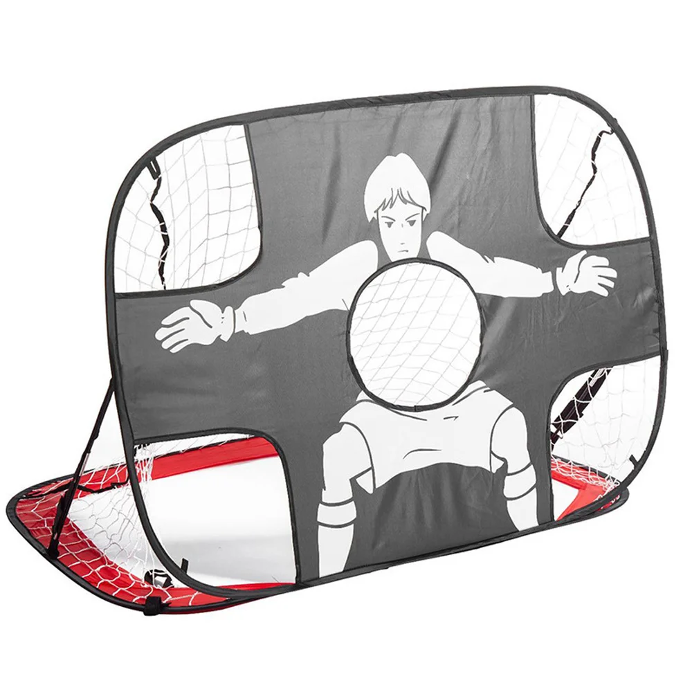 Portable foldable football goal for academy training