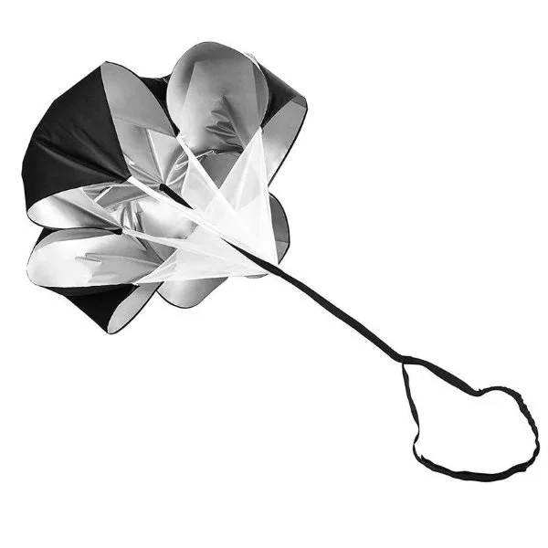 Resistance parachute for football speed training