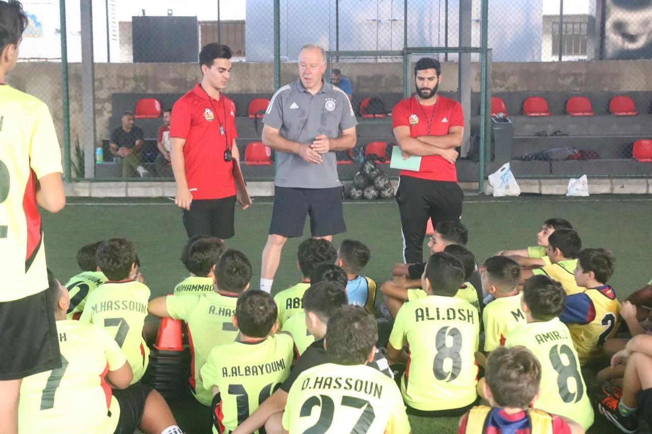 Speed Test event at Bright Generation Football Academy in Lebanon